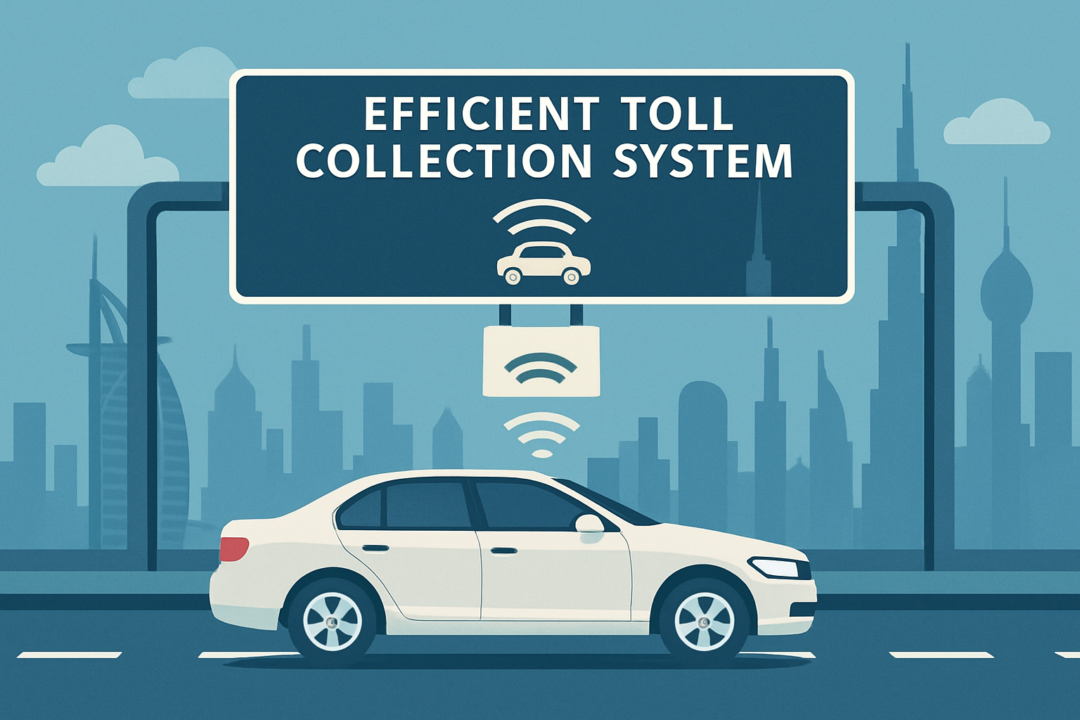 Efficient toll collection system in Dubai
